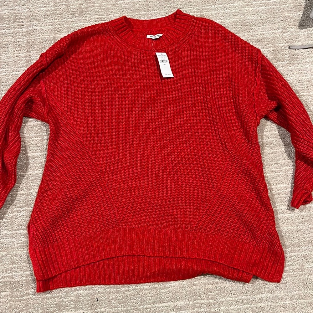 American Eagle Red Sweater